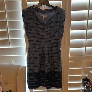 Max & Cleo Blue and Black Striped Dress